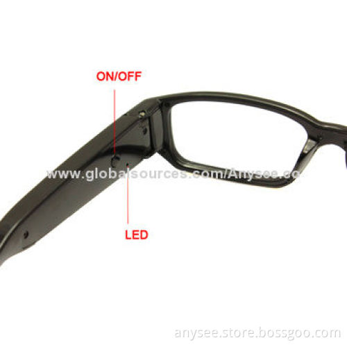 Eye-glasses spy camera